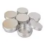 Metalltüten, 30 ml, aus Aluminium, runde Behälter für DIY-Schönheit, Kosmetik, Accessoires, Packung mit 12