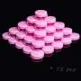 Tiny Sample Containers 3 Gram 3 ML Sample Jars 75pcs Makeup Sample Containers with Lids (pink) Tiny Sample Containers 3 Gram 3 ML Sample Jars 75pcs Makeup Sample Containers with Lids (pink)