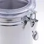 Anchor Stainless Steel Jar with Transparent Lid, Silicone Gasket, Lock Clamp - 60oz Anchor Stainless Steel Jar with Transparent Lid, Silicone Gasket, Lock Clamp - 60oz