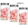 Bouteilles en verre scellées, contenants alimentaires, récipients de stockage pour épices/pâtes/avoine/grains de café Bouteilles en verre scellées, contenants alimentaires, récipients de stockage pour épices/pâtes/avoine/grains de café
