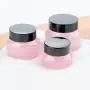 4Pcs Glass Containers Jars Reusable Empty Leak Proof Jar Pot Bottles Case with Inner Liner and Lid for Cream, Cosmetics, Salves, Scrubs, Beauty Aids (Translucent Pink, 50ml/1.67 oz) 4Pcs Glass Containers Jars Reusable Empty Leak Proof Jar Pot Bottles Case with Inner Liner and Lid for Cream, Cosmetics, Salves, Scrubs, Beauty Aids (Translucent Pink, 50ml/1.67 oz)