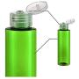 1oz (30ml) Empty Plastic Bottles with Flip Cap Travel Cosmetics Sample Storage Bottles Jar Pot Containers (Pack of 6)