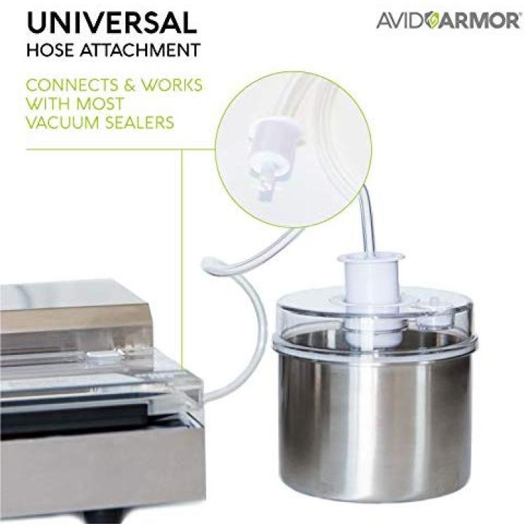 Avid Armor 3-Piece Food Vacuum Canister Set