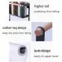 Kitchen Rack - Small Magnetic Fridge Organizer - 9.6x2.8x13.4 INCH - 2 Wood Paper Towel Holder, Rustproof Spice Jars Rack, Space Saving Refrigerator Shelf Storage with 6 Hooks - 2019 New Design