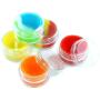 YHSWE 7ml 10pcs Plastic Dab Container with Non Stick Silicone Inner for Multi Use