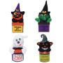 STOBOK Halloween Candy Box Smile Cat Candy Jar Cartoon Candy Holder Trick or Treat Box Cookie Storage Box for Halloween Kids Toddlers Gifts