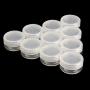 10Pcs/Pack Cosmetic Empty Jar Pot Eyeshadow Makeup Face Cream Container Mini Box 10/20G,20G Clear