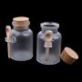 LoveinDIY 2pcs 10.5 oz Empty Plastic Sugar/Spice/Salt Jars with Wooden Spoon