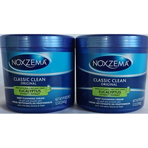 NOXZEMA Deep Cleansing Cream 12 Ounce, 2 Pack