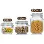 Glass Sealed Jars, Moisture-Proof Kitchen Food Containers, Stored Coffee Beans/Pasta/Cereal/Oatmeal Glass Sealed Jars, Moisture-Proof Kitchen Food Containers, Stored Coffee Beans/Pasta/Cereal/Oatmeal