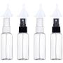Travel Bottles, 30ml Empty Transparent Atomiser for Home Fine Mist Cosmetic Spray Bottles Set, 4 pack