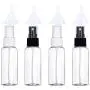 Travel Bottles, 30ml Empty Transparent Atomiser for Home Fine Mist Cosmetic Spray Bottles Set, 4 pack Travel Bottles, 30ml Empty Transparent Atomiser for Home Fine Mist Cosmetic Spray Bottles Set, 4 pack