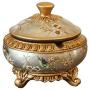 DBGS Ashtray European-Style Resin with Lid Ashtray Retro Creative Decorative Crafts Ornaments Candy Jar Jewelry Storage Box