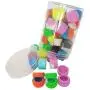 Silikonbehälter 40er Set, 3ml Mini Behälter für Dab Oil, Honig, Nonstick Konzentrat, Wachsbehälter – Dose (1)