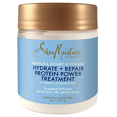 Shea Moisture Manuka Honey & Yogurt Hydrate + Repair Protein-Strong Treatment, 8 oz Shea Moisture Manuka Honey & Yogurt Hydrate + Repair Protein-Strong Treatment, 8 oz