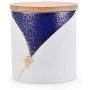 Mini Ceramic Tea Storage Containers Tea Tins Coffee Tins Food Storage Container for Tea, Coffee, Candy, Chocolate, Sugar, Spices (2)