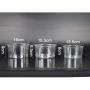 LAAT 1pcs Acrylic Seasoning Box Acrylic Container Acrylic Case Transparent Seasoning Rack Spice Pots Kitchen Storage Container Condiment Jars for Home and Kitchen(16X9CM)