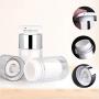 Airless Pump Bottle, Yebeauty Small Empty Pump Botte for Travel Reusable- 2 Pack, 15ml