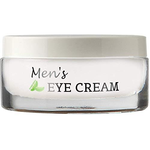 Natural Eye Cream for Men – Best Mens Treatment for Puffiness - Dark Circles and Wrinkles with Calendula and Sesame - Anti Aging Benefits and USA Made