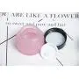 2PCS 50ml/1.7oz Leere, Wiederbefüllbare Pinke Glascremebehälter mit Schraubverschluss und Innenpolster für Kosmetikbehälter, Dose, Lagerung, Probenpackung für Creme, Lotion, Lippenbalsam, Salben, Augen Make-up