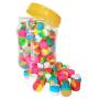 SZBS Silicone Containers 150pcs/can 2ml Mini Containers Assorted Color Silicone Container For Dab Concentrate Containers Wax Oil Storage Jars Dab Containers (150)