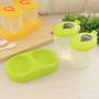 New Design Spice Jar Pepper Shaker Box Herb Creative Transparent Seasoning Cans, Plastic Spice Bottles - Kitchen Spice, Salt Jar, Sugar Spice Wall Decals, Herb Tool, Spice Set, Pepper Mills