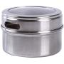 Cngstar Stainless Steel Magnetic Spice Rack Pot Herb Tin Jar Storage Holder Cook Stand Kitchen Accessories Tools