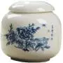 Boîte de thé ETERLY Exquise, Pot en céramique de stockage du thé, conserve à thé avec compartiment pour épices, café, noix, céréales - H 9x8cm (4x3inch) (Couleur : H, Taille : 9x8cm (4x3inch)) Boîte de thé ETERLY Exquise, Pot en céramique de stockage du thé, conserve à thé avec compartiment pour épices, café, noix, céréales - H 9x8cm (4x3inch) (Couleur : H, Taille : 9x8cm (4x3inch))