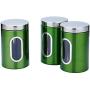 Jars & Boxes - 3pcs Stainless Steel Storage Tank Grade Fresh Keeping Sealed Tea Coffee Canisters Box Creatives - Jars Boxes Bottles Jars Boxes Ceramic Caddy Storage Steel Canister Grain Snack