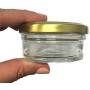 Nakpunar 21 pcs 2 oz Mason Jars with Silver Lids