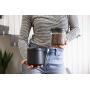 Fellow Atmos Vacuum Canister for Coffee & Food Storage, Matte Black, 0.7 liter, Integrated Vacuum Pump, Airtight Seal