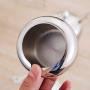 Seasoning Jar, Maserfaliw Stainless Steel Sugar Spice Seasoning Jar Pot Condiment Container Kitchen Gadget - Silver, Recyclable, Suitable For Holiday Gifts In The Outing and Indoors.