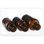 3er Set Amber Glasflaschen mit Orifice Reduzierer und schwarzem Verschluss – Leere Kosmetik- oder Aromatherapie-Behälter/Flaschen, 50 ml/1,7 oz