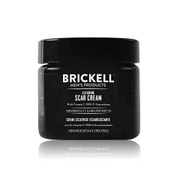 Brickell Mens Clearing Scar Cream for Men, Natural and Organic Scar Clearing Cream to Reduce the Appearance of Scars and Even Skin Pigmentation, 2 Ounces, Scented