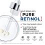 Retinol Serum for Face, LOreal Paris Revitalift Derm Intensives Night Serum, 0.3% Pure Retinol, Visibly Reduce Wrinkles, Even Deep Ones, 1 fl oz Serum + 3 Triple Power Moisturizer Single-Use Samples