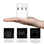 Best Empty Airless Pump Container Set (1 oz & 1.7 oz) - Cosmetic Dispenser Bottles for Face Serums & Creams - Lightweight Leak Proof & Shockproof Container. BPA Free & TSA Travel Size