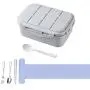 Boîte de Repas Isolée Portative LZRDZSW, Conteneur de Rangement Alimentaire Bento avec Pot à Fruits/Yaourt, Boîte de Rangement Alimentaire Couverte, Boîte Bento Parfaite pour Snacks et Repas Boîte de Repas Isolée Portative LZRDZSW, Conteneur de Rangement Alimentaire Bento avec Pot à Fruits/Yaourt, Boîte de Rangement Alimentaire Couverte, Boîte Bento Parfaite pour Snacks et Repas