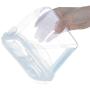 Tree House Food Storage Canisters Lids, Japanese Square Sealed jar Clear Plastic Pack of 3-D 1.8LX3