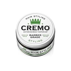 Cremo Premium Barber Grade Hair Styling Cream, Medium Hold, Medium Shine, 4 Oz