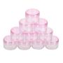 10Pcs 5g Cosmetic Empty Jar Pot Eyeshadow Powder Pigment Makeup Face Cream Container Holder Bottles Storage Refillable Bottle