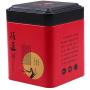 Rabinyod Bulan Chinese style Metal Vintage Tea Tin Black/Green/Red/Gold Sweetbox Tea Canister (Red)