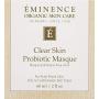Eminence Clear Probiotic Masque, Acne Prone Skin, 2 Ounce