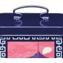 Kitchen Craft World of Flavours Airtight Metal Food Storage Container, 11 x 11 x 14 cm (4.5" x 4.5" x 5.5") - Blue