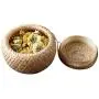 2 Paniers de Rangement Tressés en Bambou Lorchwise - Mini Pots de Rangement 2 Paniers de Rangement Tressés en Bambou Lorchwise - Mini Pots de Rangement