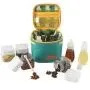 Outdoors Camping Portable Spice-Jars Organizer Containers Set With Storage Bag