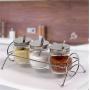 Mini Spice Jars Kitchenware set seasoning bottle creative spoon spoon box