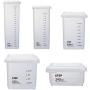 Plastic Sealed Cans Kitchen Storage Box Transparent Food Canister Keep Fresh Jar Bins Container Space Saving Fridge Storage Box4,240Ml