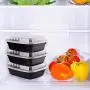 12 Ounce. Meal Prep Containers, Small Food Storage Bento Boxes, Reusable Portion Control Trays, Microwave and Dishwasher Safe. -25 Pack- 12 Ounce. Meal Prep Containers, Small Food Storage Bento Boxes, Reusable Portion Control Trays, Microwave and Dishwasher Safe. -25 Pack-