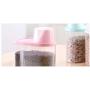 Kitchen multi-grain sealed cans/plastic transparent grain storage box/rice fresh sealed cans