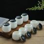Mini Solid Tea Storage Box Spices Food Sealed Storage Bottles Canister Tea Jar Caddy Kitchen Sugar Storage Chest Ceramic Tank,wu yu4